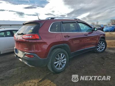 Trzecie zdjęcie samochodu z tyłu: 2018 JEEP CHEROKEE LIMITED VIN:1C4PJMDX5JD602428 - miniatura