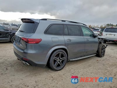 Trzecie zdjęcie samochodu z tyłu: 2024 MERCEDES-BENZ GLS 450 4MATIC VIN:4JGFF5KE4RB239742 - miniatura