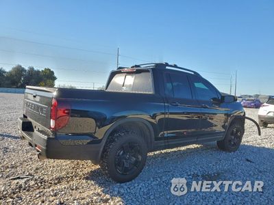 Trzecie zdjęcie samochodu z tyłu: 2025 HONDA RIDGELINE BLACK EDITION VIN:5FPYK3F84SB017682 - miniatura