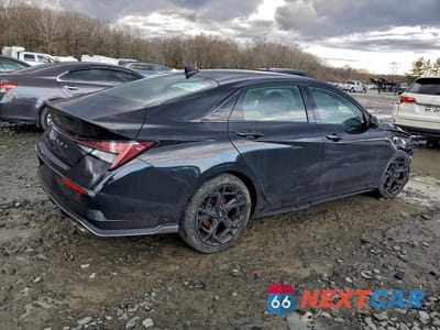 Trzecie zdjęcie samochodu z tyłu: 2024 HYUNDAI ELANTRA N LINE VIN:KMHLR4DF0RU812439 - miniatura