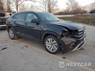 Czwarte zdjęcie samochodu z boku: 2021 VOLKSWAGEN ATLAS CROSS SPORT SE VIN:1V2JE2CA6MC232045 - miniatura