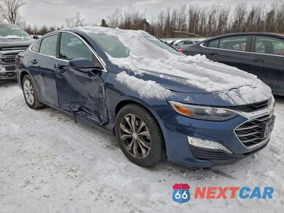 Czwarte zdjęcie samochodu z boku: 2022 CHEVROLET MALIBU LT VIN:1G1ZD5ST2NF122971 - miniatura