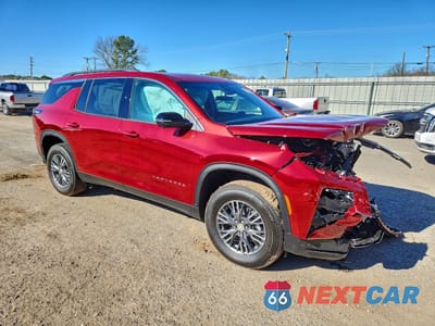 Czwarte zdjęcie samochodu z boku: 2026 CHEVROLET TRAVERSE LT VIN:1GNERGKS1TJ138865 - miniatura