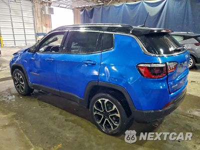 Trzecie zdjęcie samochodu z tyłu: 2022 JEEP COMPASS LIMITED VIN:3C4NJDCB3NT182150 - miniatura