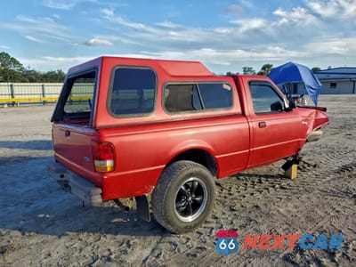 Trzecie zdjęcie samochodu z tyłu: 1996 FORD RANGER VIN:1FTCR10A3TUC35233 - miniatura