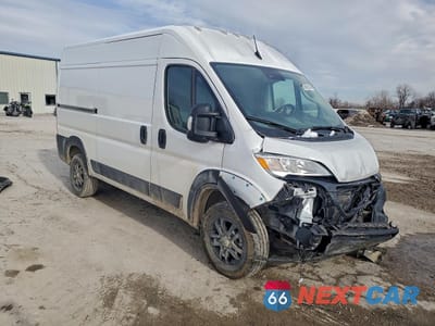 Czwarte zdjęcie samochodu z boku: 2023 RAM PROMASTER 1500 1500 HIGH VIN:3C6LRVBG3PE548027 - miniatura