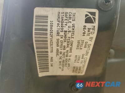 Zdjęcie 12 z 14 samochodu: 2004 SATURN ION LEVEL 1 VIN:1G8AG52FX4Z217775 - miniatura