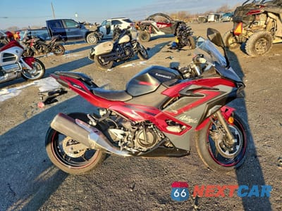 2024 KAWASAKI EX500 A ML5EXGJ19RDA07713 - główne zdjęcie licytacji z USA - miniatura