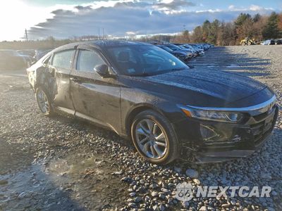 Czwarte zdjęcie samochodu z boku: 2018 HONDA ACCORD LX VIN:1HGCV1F12JA263382 - miniatura