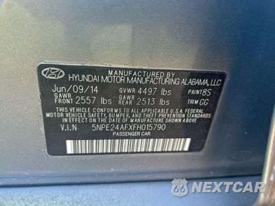 Zdjęcie 10 z 15 samochodu: 2015 HYUNDAI SONATA SE VIN:5NPE24AFXFH015790 - miniatura