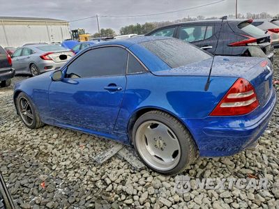 Drugie zdjęcie samochodu z przodu: 2001 MERCEDES-BENZ SLK 320 VIN:WDBKK65F01F211327 - miniatura