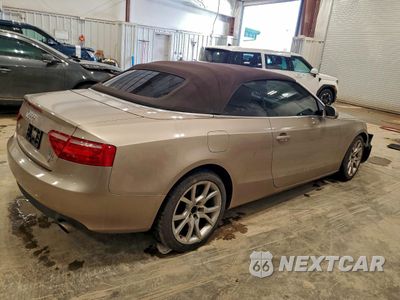 Trzecie zdjęcie samochodu z tyłu: 2010 AUDI A5 PREMIUM VIN:WAUCFAFH2AN020797 - miniatura