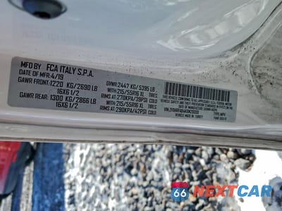 Zdjęcie 13 z 13 samochodu: 2019 RAM PROMASTER CITY VIN:ZFBHRFAB4K6N28008 - miniatura