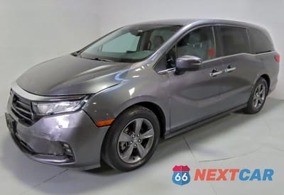 Drugie zdjęcie samochodu z przodu: 2023 HONDA ODYSSEY EX VIN:5FNRL6H53PB054759 - miniatura