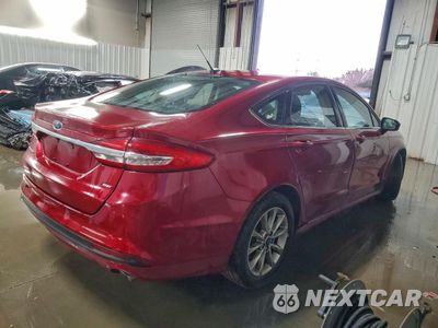 Trzecie zdjęcie samochodu z tyłu: 2017 FORD FUSION SE VIN:3FA6P0H72HR347578 - miniatura