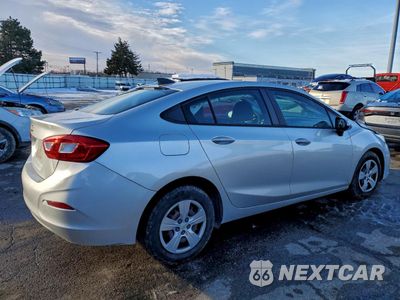 Trzecie zdjęcie samochodu z tyłu: 2017 CHEVROLET CRUZE LS VIN:1G1BC5SM8H7124266 - miniatura