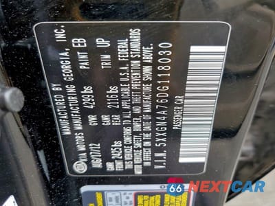 Zdjęcie 12 z 12 samochodu: 2013 KIA OPTIMA EX VIN:5XXGN4A76DG118030 - miniatura