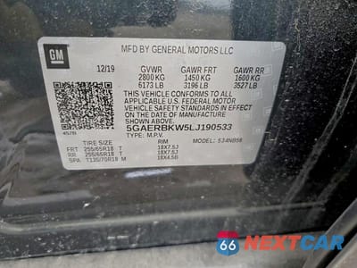 Zdjęcie 13 z 13 samochodu: 2020 BUICK ENCLAVE ESSENCE VIN:5GAERBKW5LJ190533 - miniatura
