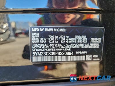 Zdjęcie 13 z 15 samochodu: 2023 BMW XM VIN:5YM23CS09P9S20894 - miniatura