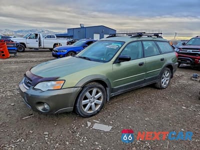 Drugie zdjęcie samochodu z przodu: 2006 SUBARU LEGACY OUTBACK 2.5I VIN:4S4BP61C267305396 - miniatura