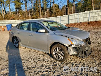 Czwarte zdjęcie samochodu z boku: 2015 NISSAN SENTRA S VIN:3N1AB7AP7FY357728 - miniatura