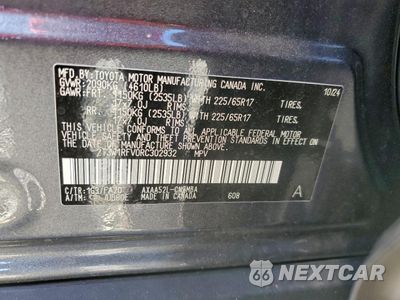 Zdjęcie 13 z 13 samochodu: 2024 TOYOTA RAV4 XLE VIN:2T3W1RFV0RC302932 - miniatura