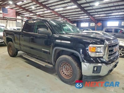 Czwarte zdjęcie samochodu z boku: 2014 GMC SIERRA K1500 SLE VIN:1GTV2UEC5EZ389960 - miniatura