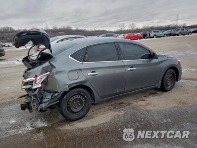 Trzecie zdjęcie samochodu z tyłu: 2017 NISSAN SENTRA S VIN:3N1AB7AP3HL658075 - miniatura