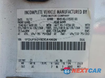 Zdjęcie 13 z 13 samochodu: 2013 FORD F550 FLATBED TRUCK VIN:1FDUF5GY8DEA10028 - miniatura