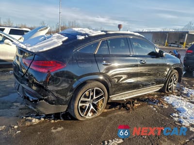Trzecie zdjęcie samochodu z tyłu: 2025 MERCEDES-BENZ GLE COUPE AMG 53 4MATIC VIN:4JGFD6BB4SB283778 - miniatura