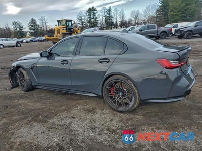 Drugie zdjęcie samochodu z przodu: 2025 BMW M3 COMPETITION VIN:WBS33HJ02SFU15654 - miniatura