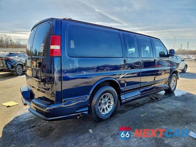 Trzecie zdjęcie samochodu z tyłu: 2005 CHEVROLET EXPRESS G1500 VIN:1GBFG15T051123964 - miniatura