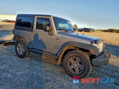 Czwarte zdjęcie samochodu z boku: 2014 JEEP WRANGLER SPORT VIN:1C4AJWAG0EL187648 - miniatura