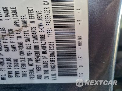 Zdjęcie 12 z 12 samochodu: 2013 HONDA ACCORD TOURING VIN:1HGCR3F92DA022366 - miniatura