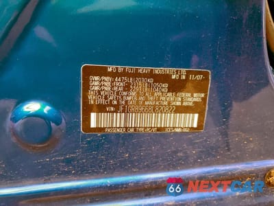 Zdjęcie 14 z 16 samochodu: 2008 SUBARU IMPREZA WRX STI VIN:JF1GR89668L820822 - miniatura
