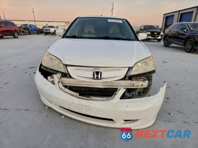 Piąte zdjęcie samochodu w środku: 2005 HONDA CIVIC HYBRID VIN:JHMES96685S020751 - miniatura