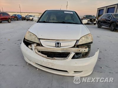 Piąte zdjęcie samochodu w środku: 2005 HONDA CIVIC HYBRID VIN:JHMES96685S020751 - miniatura
