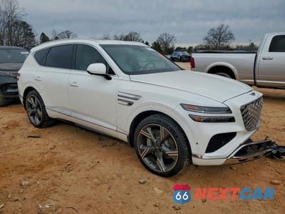 Czwarte zdjęcie samochodu z boku: 2025 GENESIS GV80 3.5T PRESTIGE VIN:KMUHEESC8SU243525 - miniatura