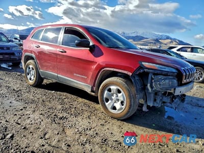 Czwarte zdjęcie samochodu z boku: 2014 JEEP CHEROKEE VIN:1C4PJMAB2EW233627 - miniatura