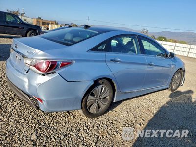 Trzecie zdjęcie samochodu z tyłu: 2013 HYUNDAI SONATA HYBRID VIN:KMHEC4A43DA071467 - miniatura