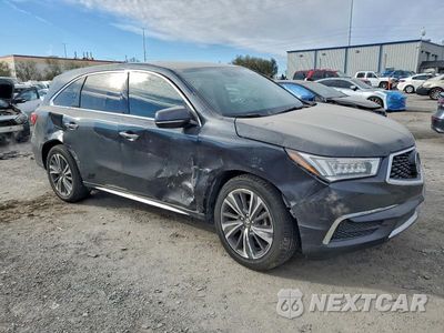 Czwarte zdjęcie samochodu z boku: 2019 ACURA MDX TECHNOLOGY VIN:5J8YD3H54KL011661 - miniatura