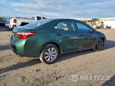 Trzecie zdjęcie samochodu z tyłu: 2014 TOYOTA COROLLA L VIN:2T1BURHE4EC202385 - miniatura