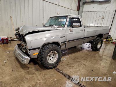 1991 DODGE D-SERIES D150 1B7HE16Y9MS349756 - główne zdjęcie licytacji z USA - miniatura
