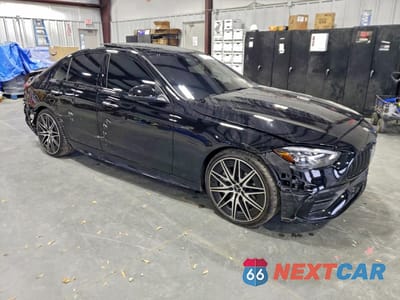 Czwarte zdjęcie samochodu z boku: 2025 MERCEDES-BENZ C 43 AMG VIN:W1KAF8HB7SR271004 - miniatura