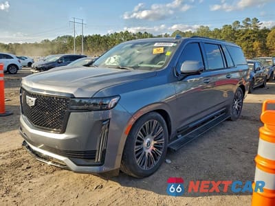 2022 CADILLAC ESCALADE ESV SPORT PLATINUM 1GYS3RKL1NR135111 - główne zdjęcie licytacji z USA - miniatura