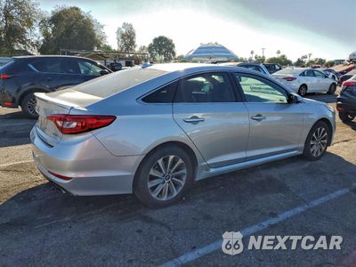 Trzecie zdjęcie samochodu z tyłu: 2017 HYUNDAI SONATA SPORT VIN:5NPE34AF6HH451682 - miniatura