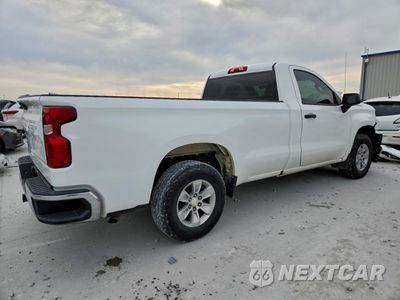 Trzecie zdjęcie samochodu z tyłu: 2020 CHEVROLET SILVERADO C1500 VIN:3GCNWAEF0LG333399 - miniatura