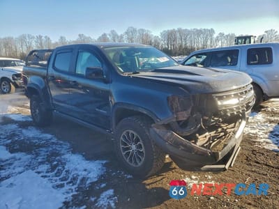 Czwarte zdjęcie samochodu z boku: 2020 CHEVROLET COLORADO ZR2 VIN:1GCGTEEN3L1101815 - miniatura