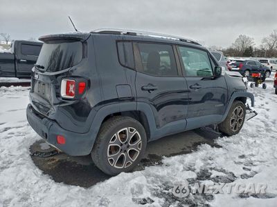 Trzecie zdjęcie samochodu z tyłu: 2015 JEEP RENEGADE LIMITED VIN:ZACCJBDT8FPB41332 - miniatura