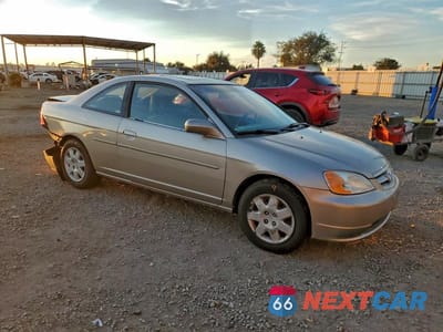 Czwarte zdjęcie samochodu z boku: 2002 HONDA CIVIC EX VIN:1HGEM22942L053191 - miniatura